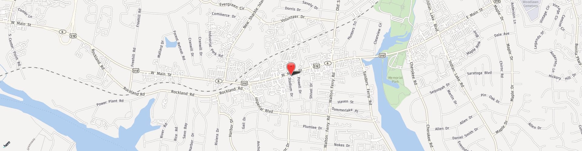 Location Map: 365 West Main Street Hendersonville, TN 37075