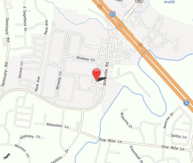 Location Map: 1932 Almaville Rd Ste 105 Smyrna, TN 37167