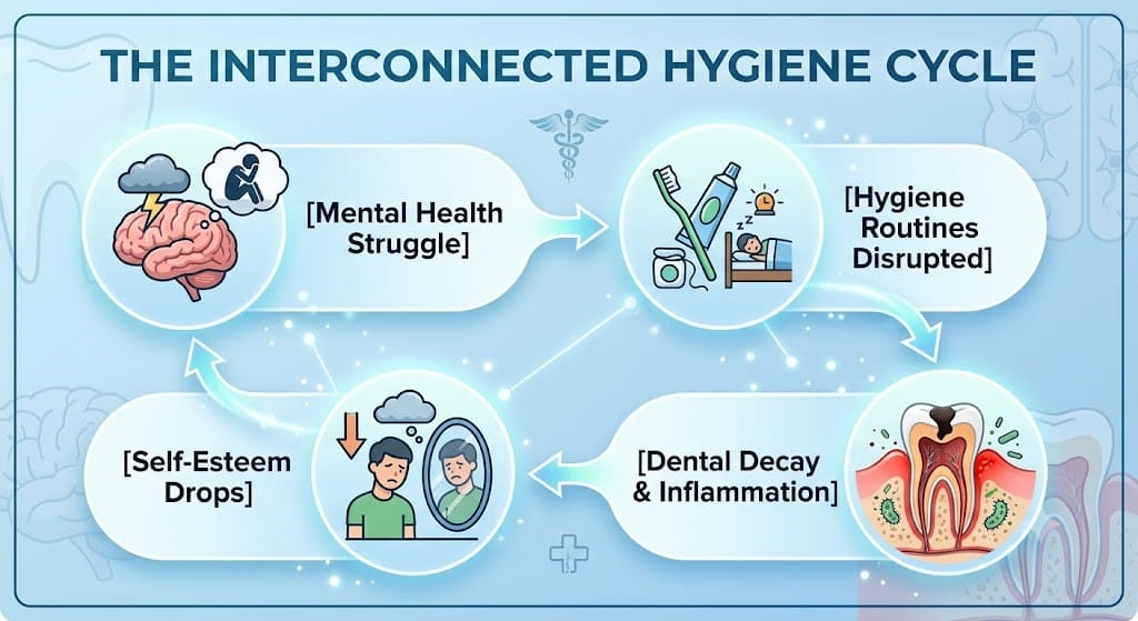 connection between mental health and dental health